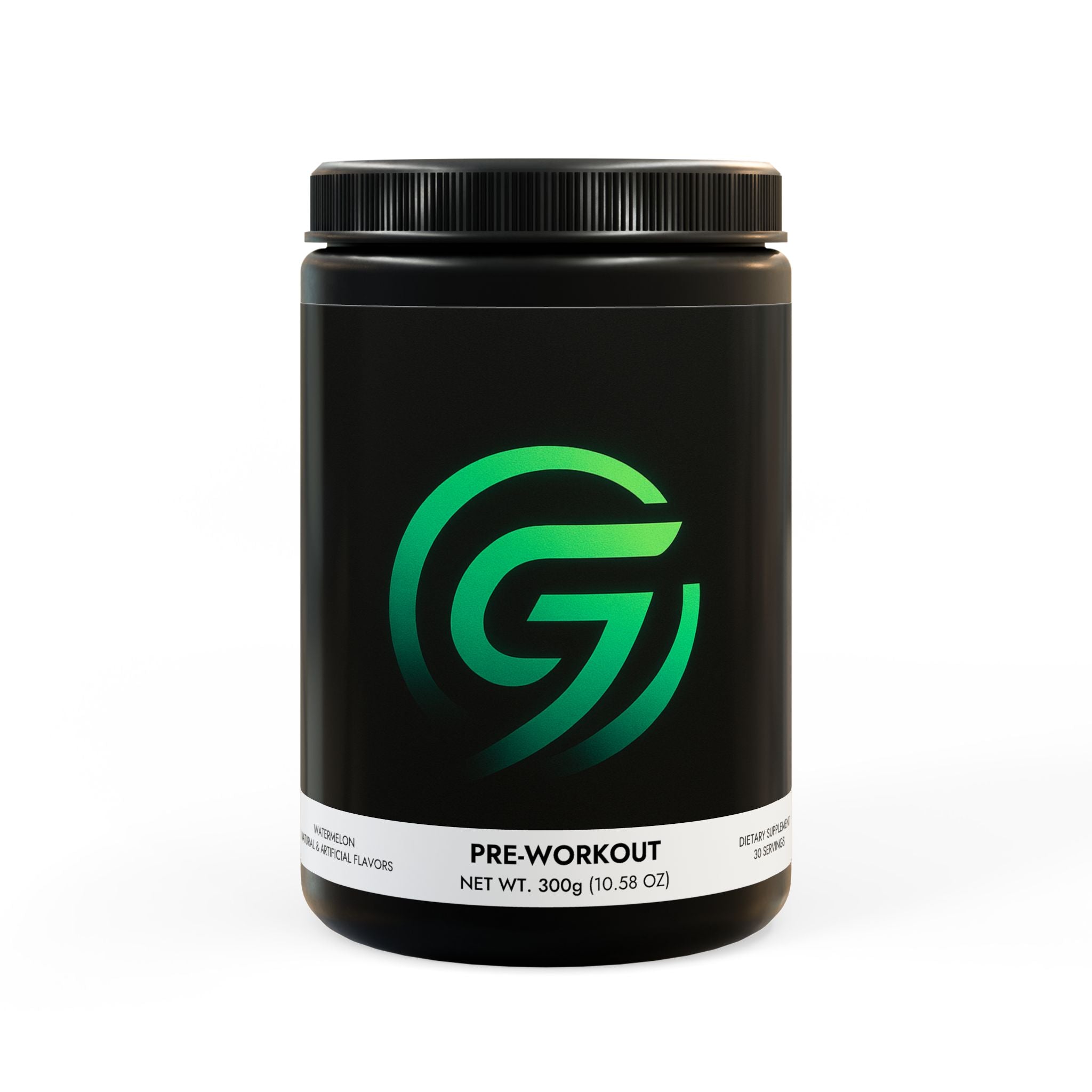 GaineticAI Pre-Workout – Watermelon (300g / 10.58oz)