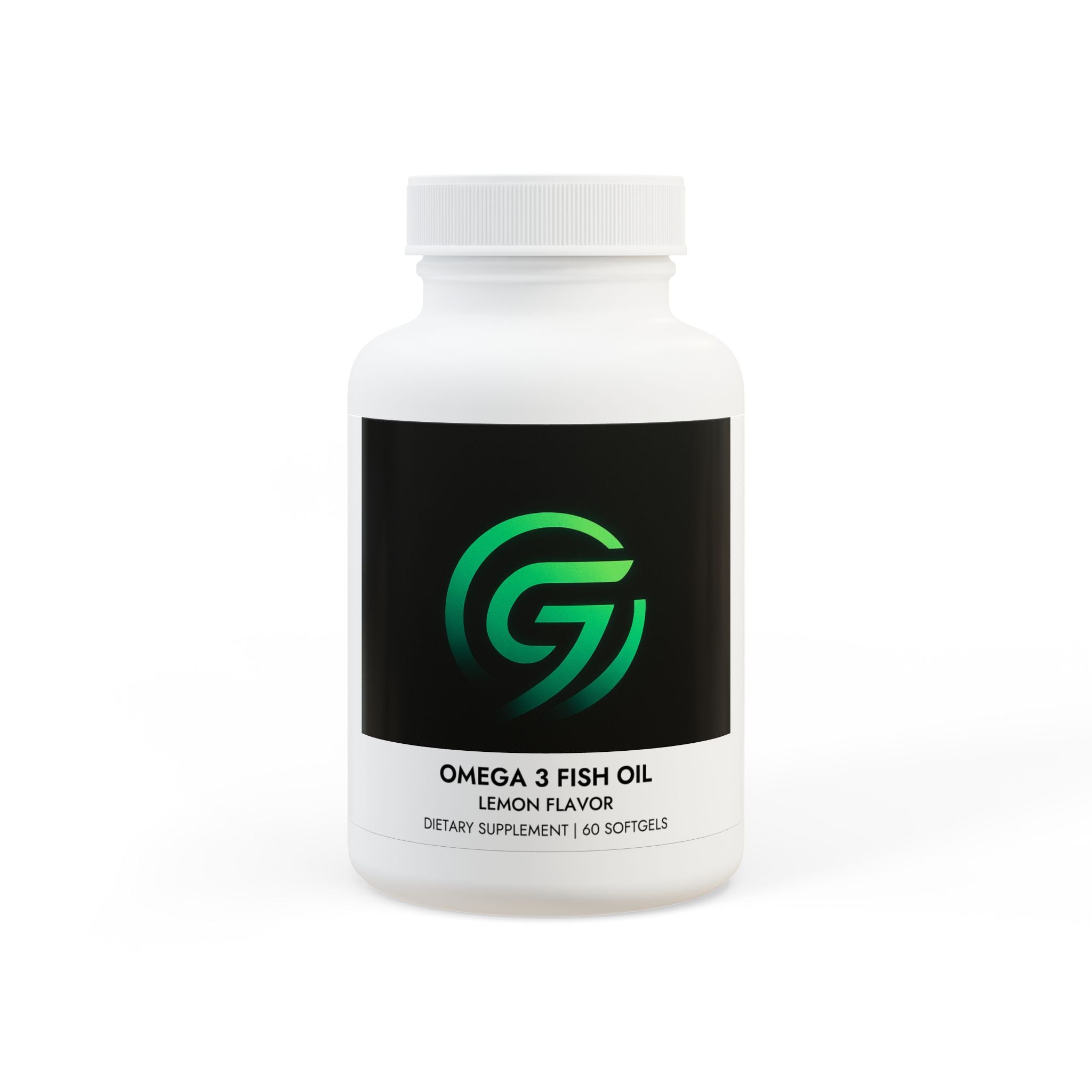 GaineticAI Omega-3 Fish Oil Supplement – 60 Softgels