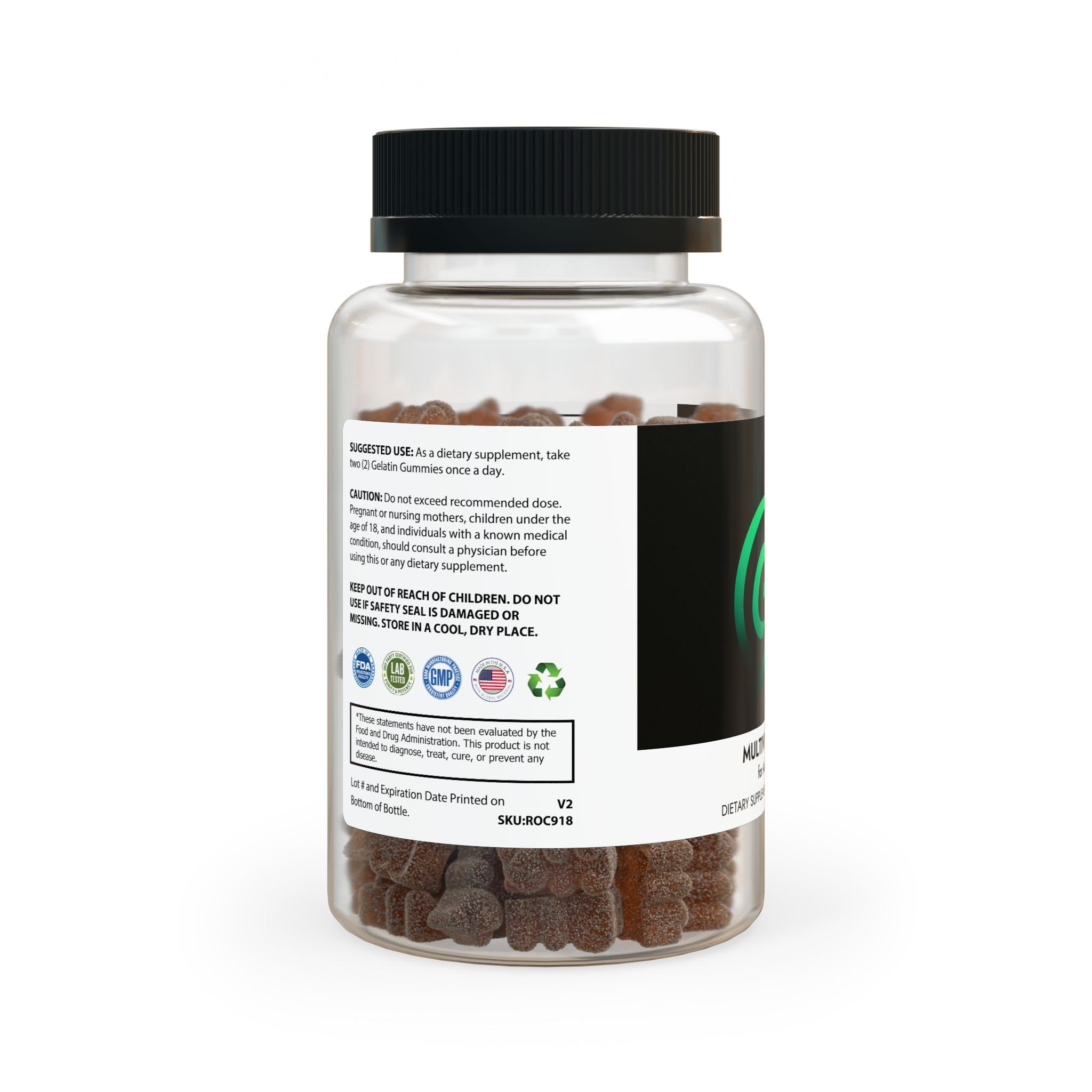 GaineticAI Multivitamin Gummies for Adults – 60 Gummies