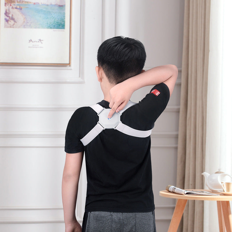 GaineticAI Smart Posture Corrector – Adjustable for Kids & Adults