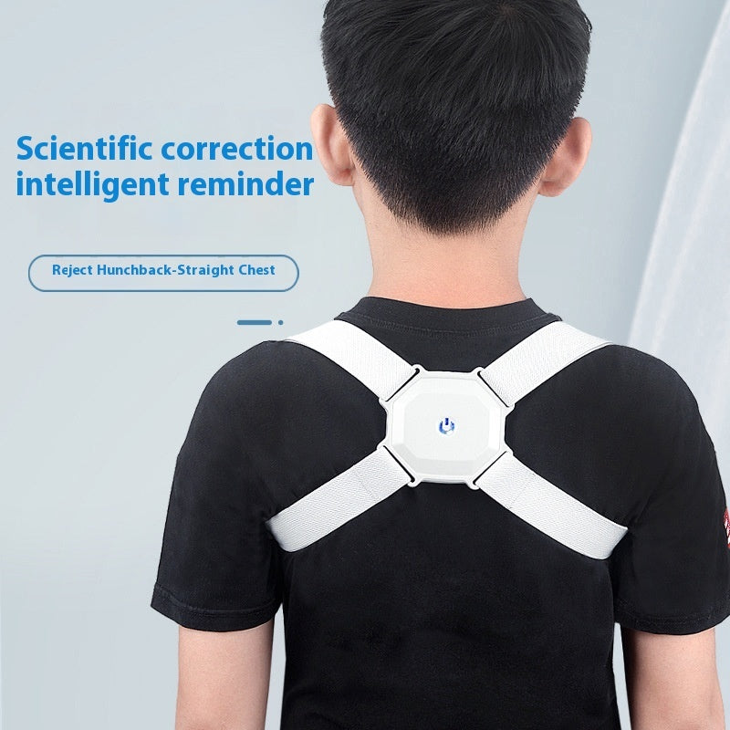 GaineticAI Smart Posture Corrector – Adjustable for Kids & Adults