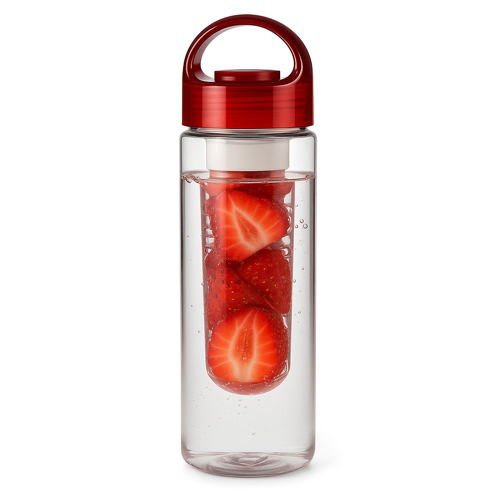GaineticAI Fruit Infuser Water Bottle – 24oz BPA-Free with Handle