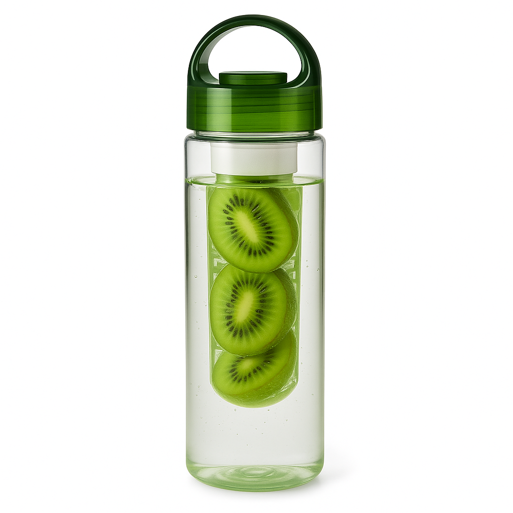 GaineticAI Fruit Infuser Water Bottle – 24oz BPA-Free with Handle