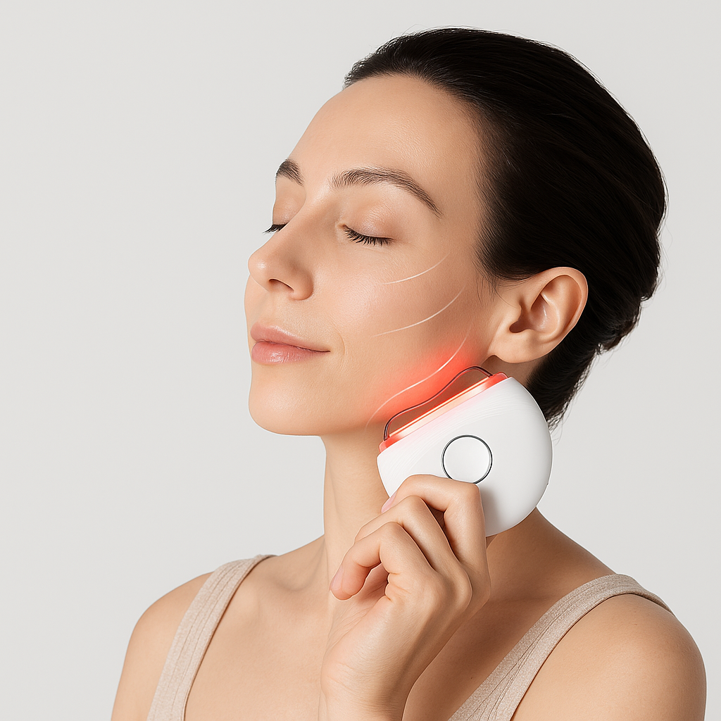 GaineticAI Electric Guasha Massager – EMS Face Lifting & Skin Firming
