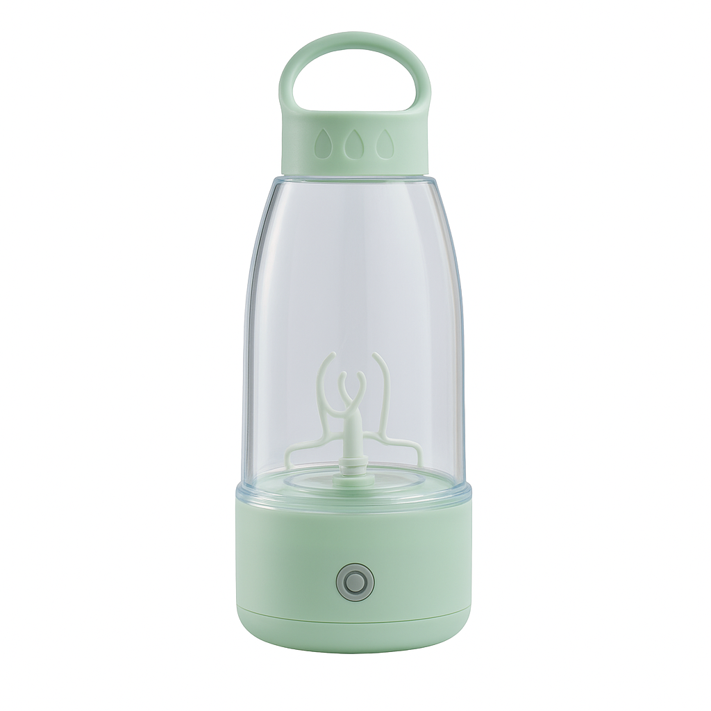 GaineticAI Automatic Electric Protein Shaker Bottle – High-Speed Mixer