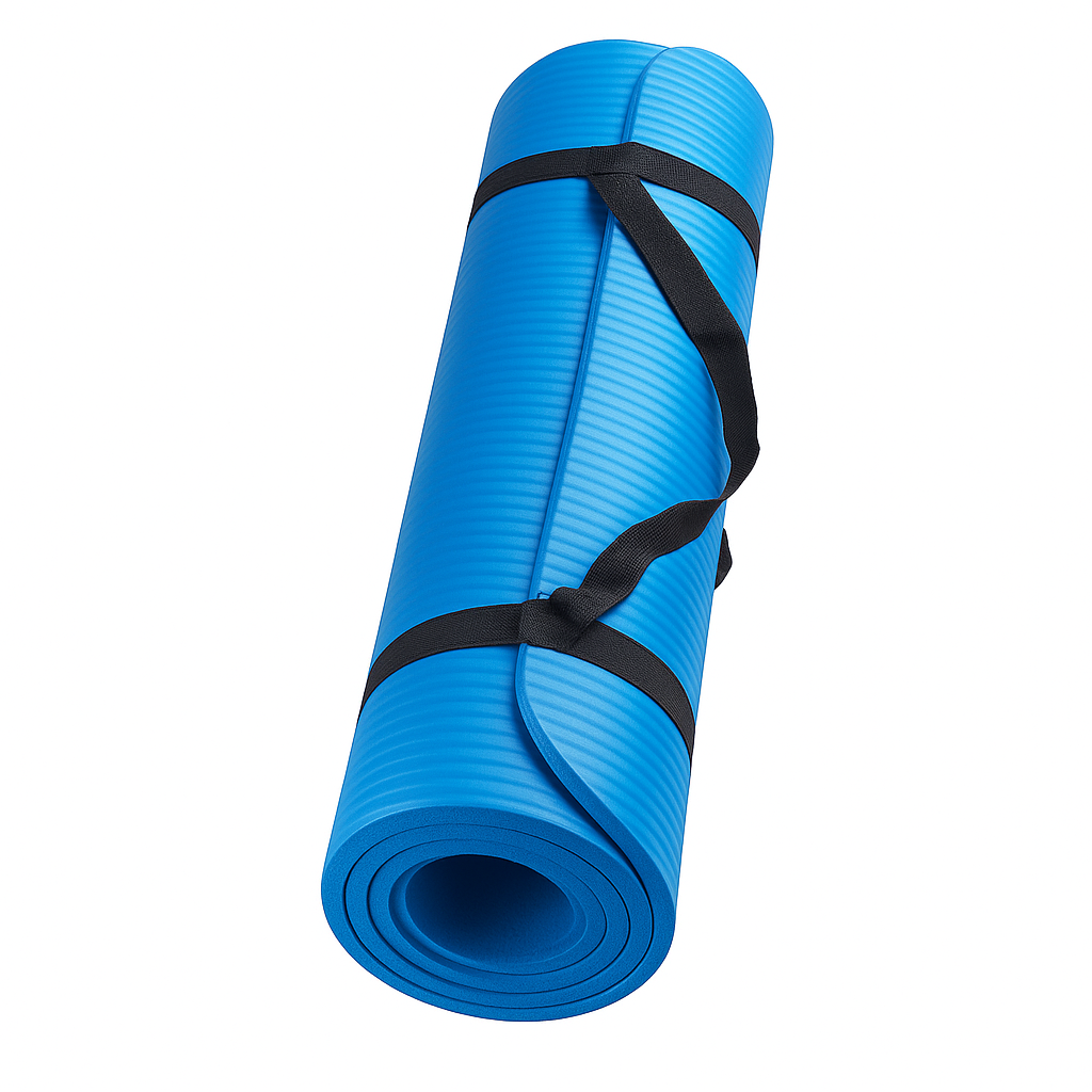 GaineticAI Large Slip-Resistant Yoga & Fitness Mat – Extra Thick NBR