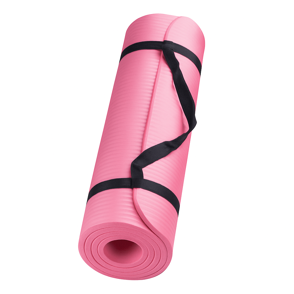 GaineticAI Large Slip-Resistant Yoga & Fitness Mat – Extra Thick NBR