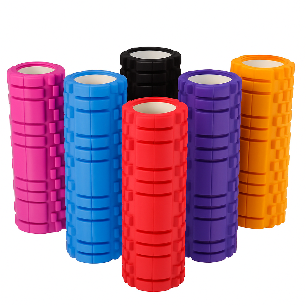 GaineticAI Yoga Foam Roller – Deep Tissue Massage & Muscle Recovery