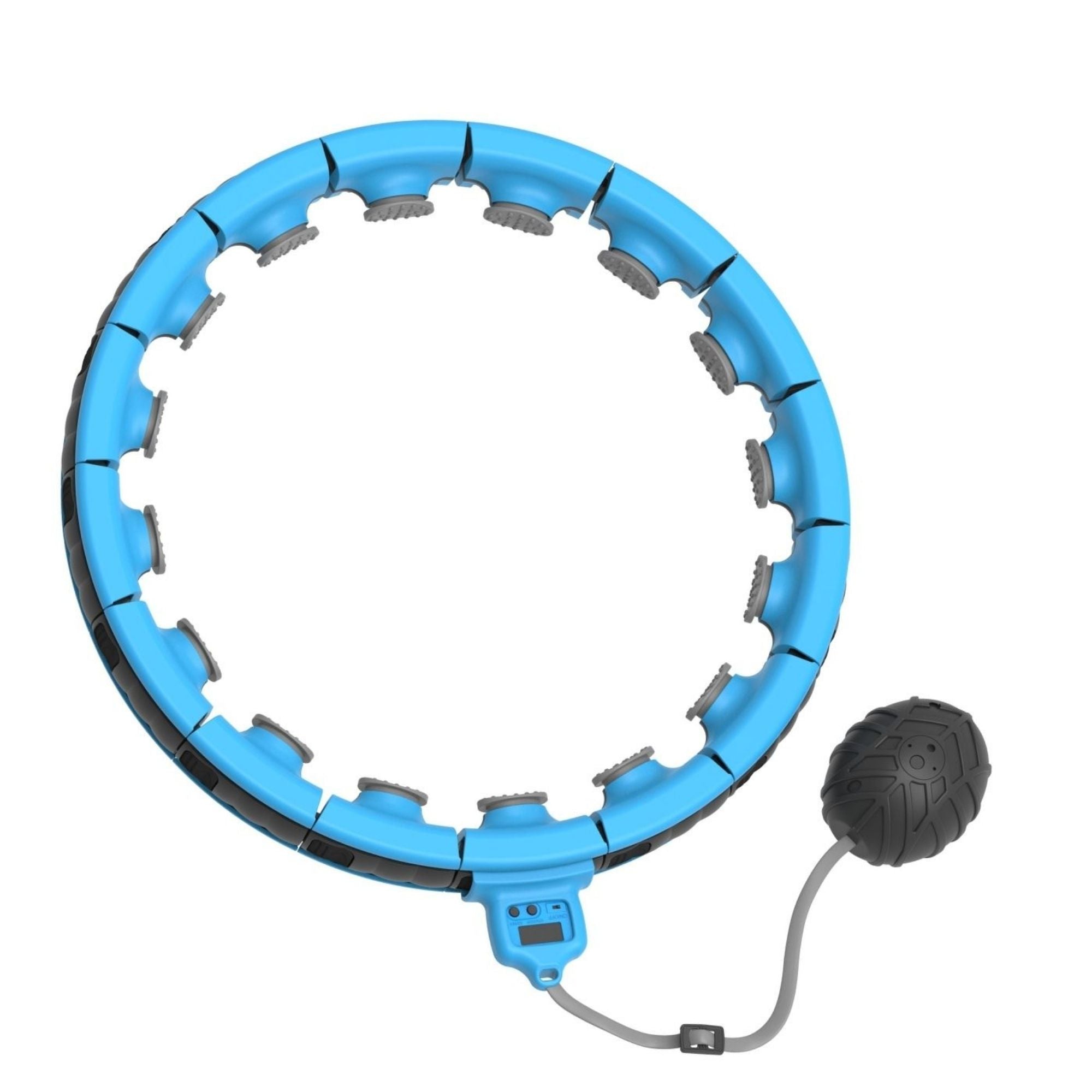 GaineticAI Smart Weighted Fitness Hoop