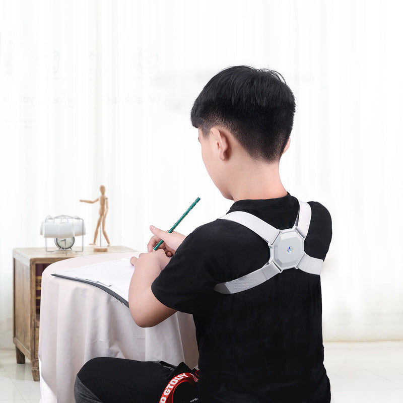 GaineticAI Smart Posture Corrector – Adjustable for Kids & Adults