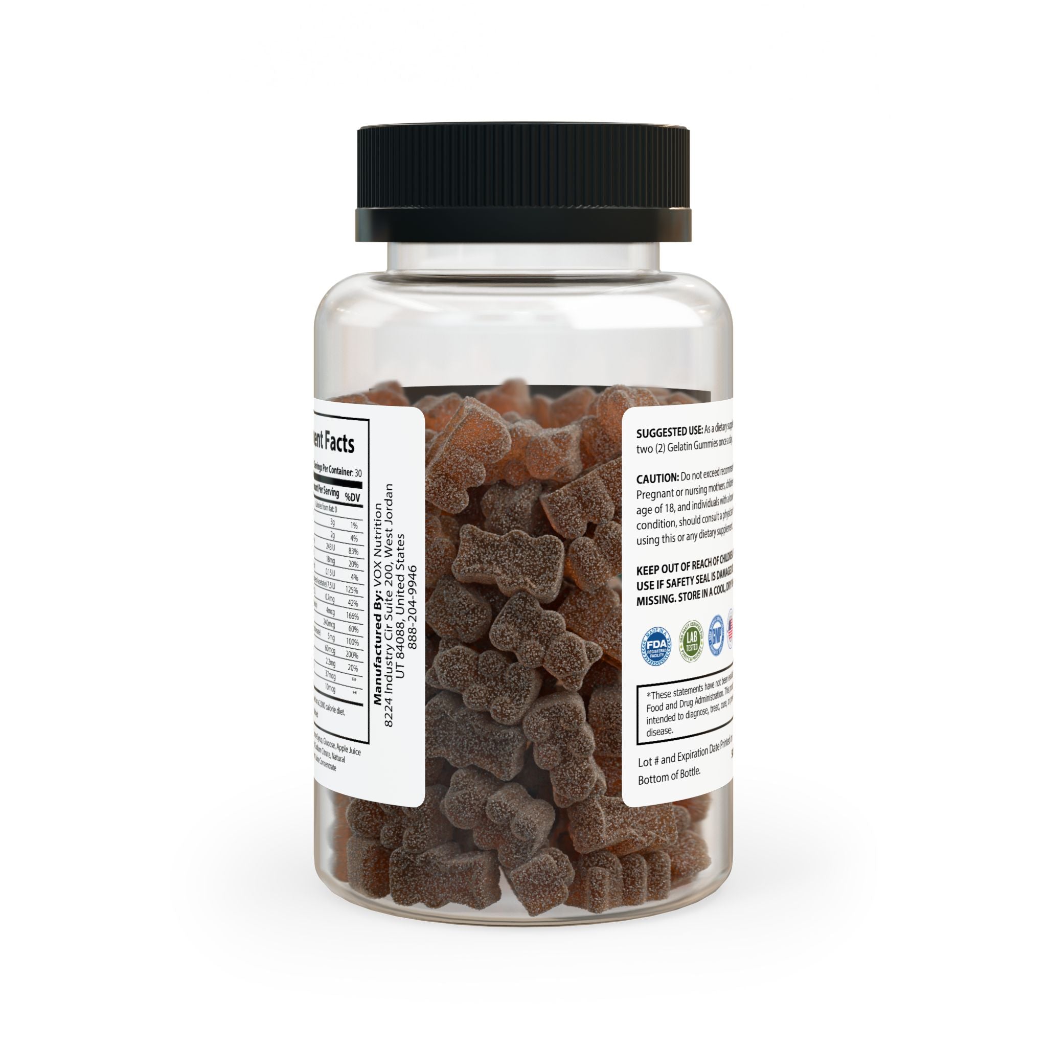 GaineticAI Multivitamin Gummies for Adults – 60 Gummies