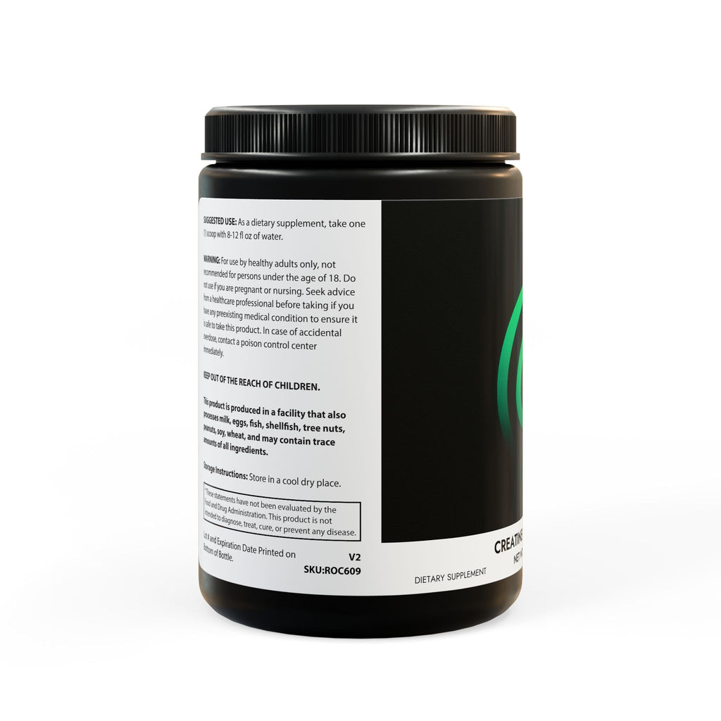 GaineticAI Creatine Monohydrate – 300g (60 Servings) Premium Muscle Recovery Fuel