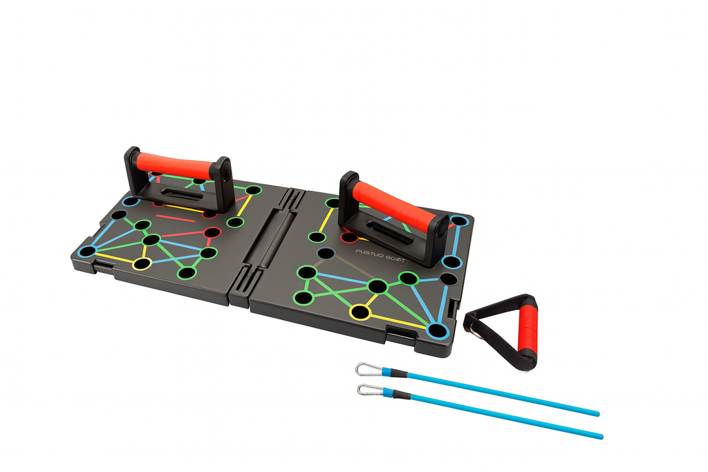 9-in-1 Push-Up Rack Board System — Full Body Strength Training