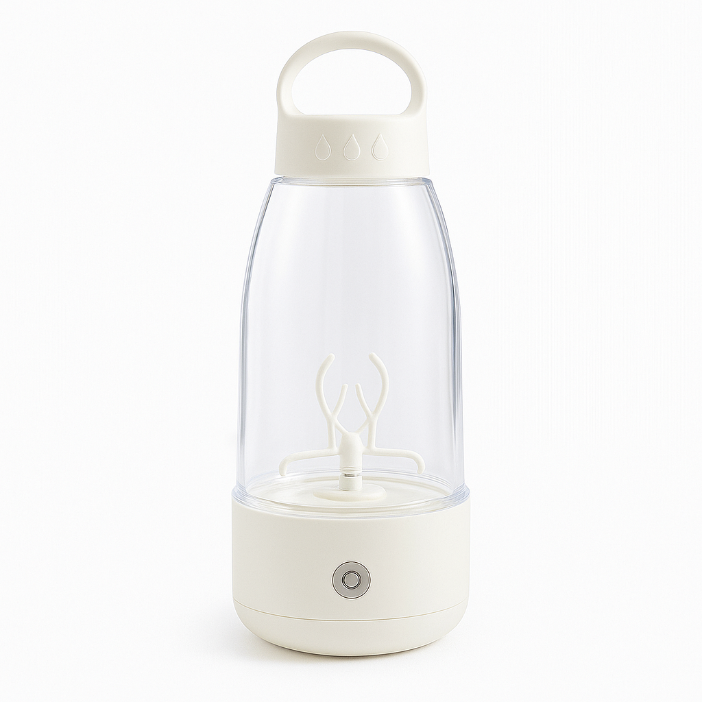 GaineticAI Automatic Electric Protein Shaker Bottle – High-Speed Mixer
