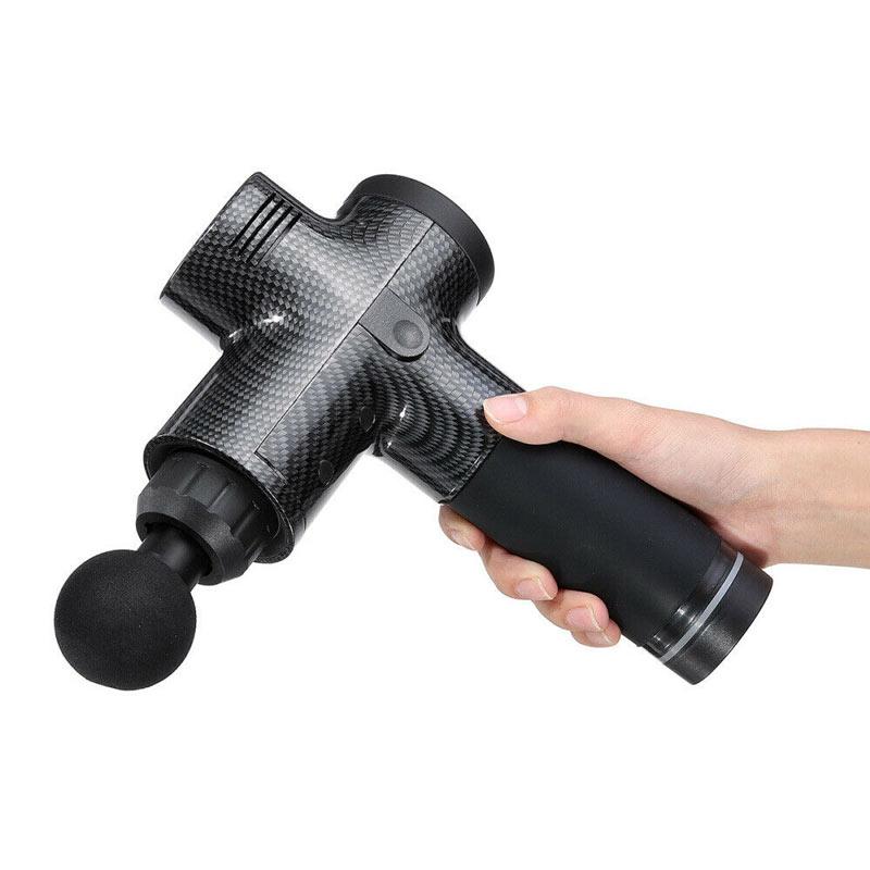 GaineticAI 30-Speed Premium Massage Gun – 6 Heads Deep Tissue Recovery